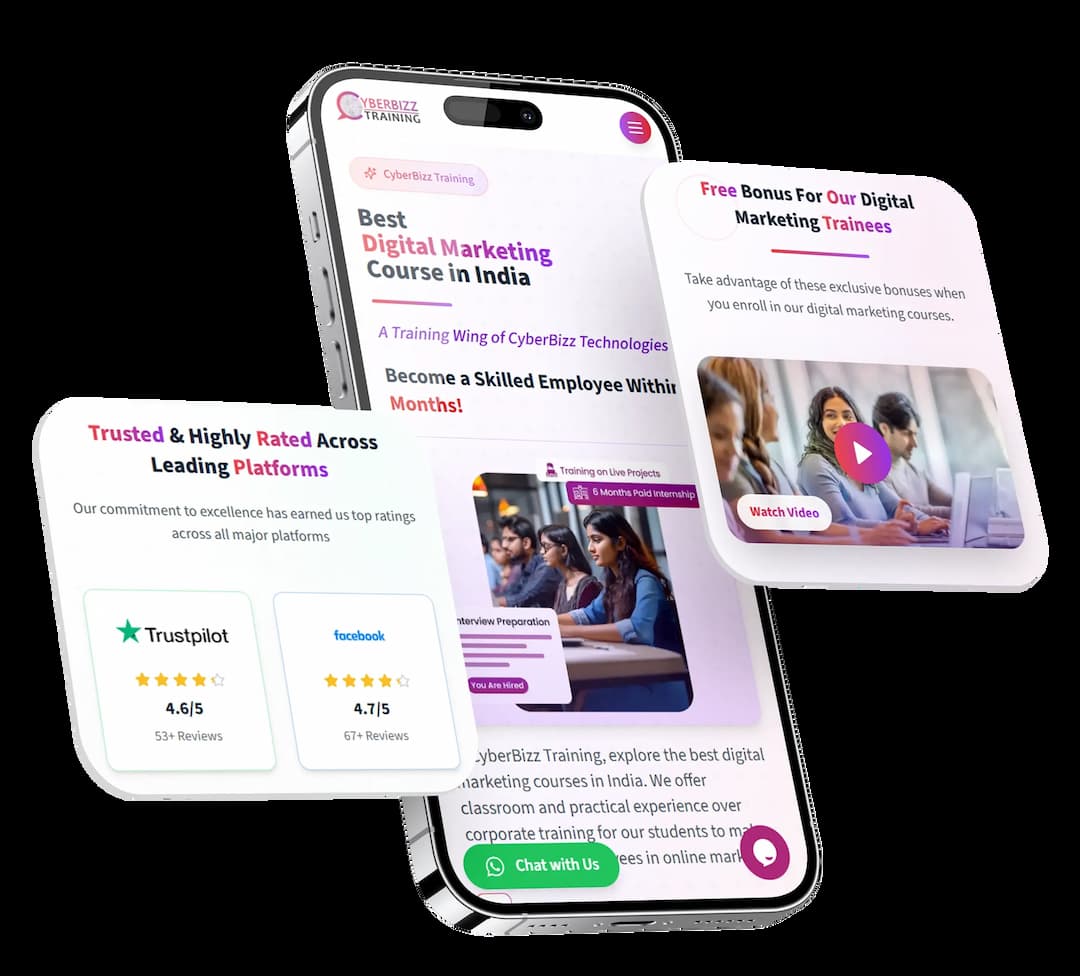 Mobile Optimized Website